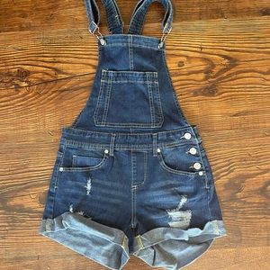 Dollhouse overall shorts